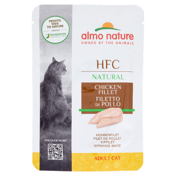almo nature HFC Natural Adult Cat Filetto di Pollo 55 g