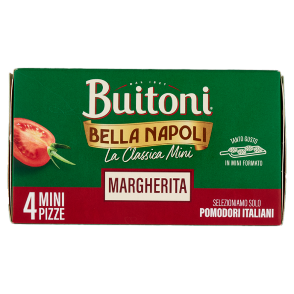 BUITONI Bella Napoli La Classica Mini Margherita (4 mini pizze surgelate) 300g