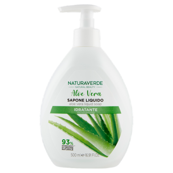 Naturaverde Natural Beauty Aloe Vera Sapone Liquido Idratante 500 ml