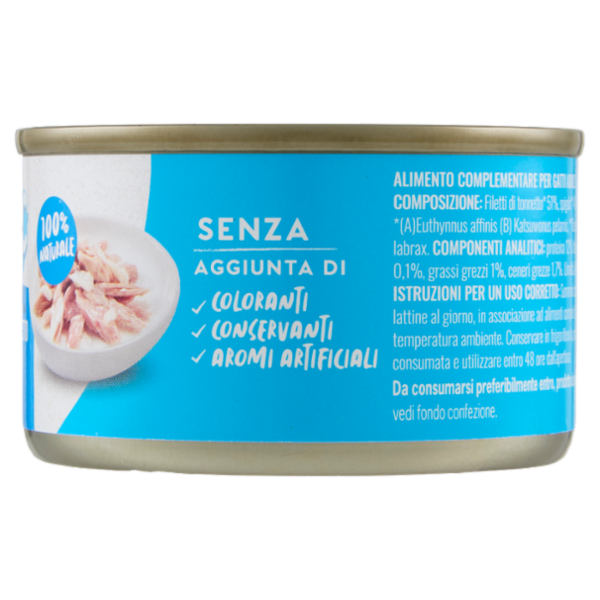 ADoC Naturally Premium Filetti di Tonnetto con Spigola 85 g