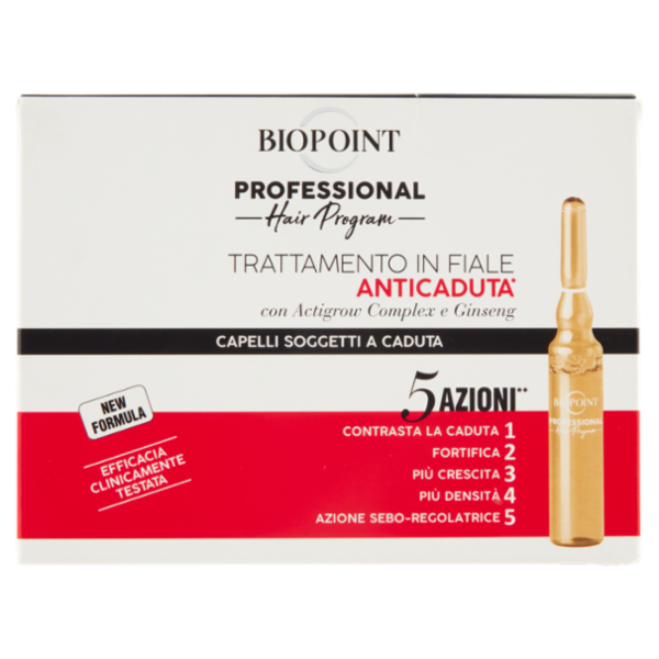 Biopoint Professional Hair Program Trattamento in Fiale Anticaduta* 10 x 7 ml