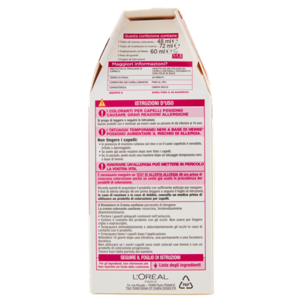 L'Oréal Paris Tinta Capelli Casting Creme Gloss, Senza Ammoniaca, 535 Chocolat