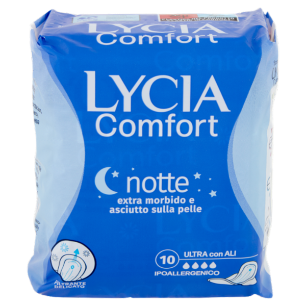 Lycia Comfort notte Ultra con Ali 10 pz