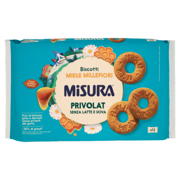 Misura Privolat Biscotti al Miele Millefiori 400 g