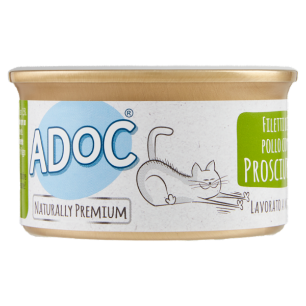 ADoC Naturally Premium Filetti di Pollo con Prosciutto 85 g