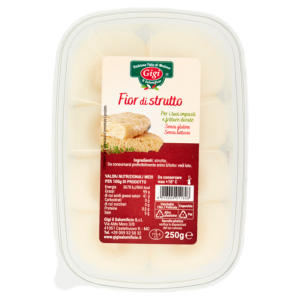 Gigi Il Salumificio Fior di strutto 250 g