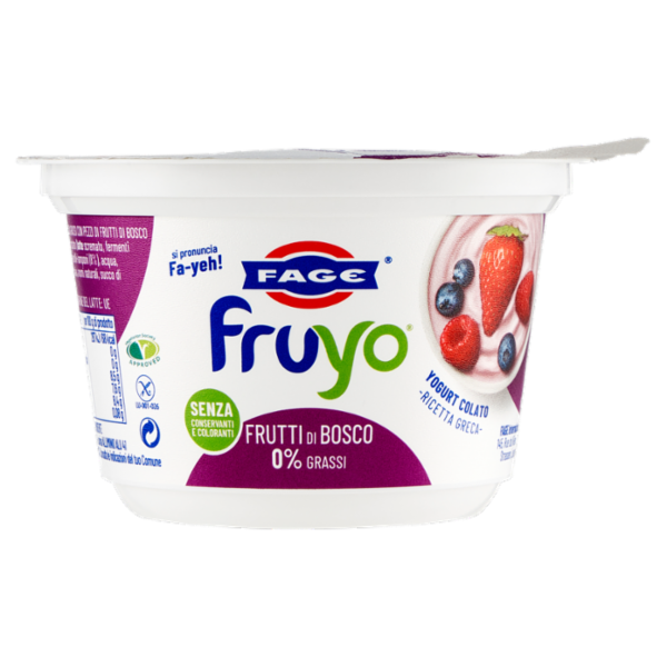 Fage fruyo Frutti di Bosco 0% Grassi 150 g