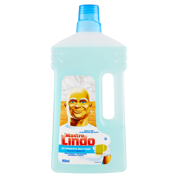 Mastro Lindo Detersivo Pavimenti Multiuso Superfici Delicate 950 ml