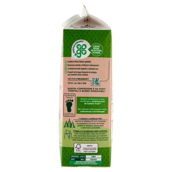 Granarolo Bio Latte Biologico Intero 1 L