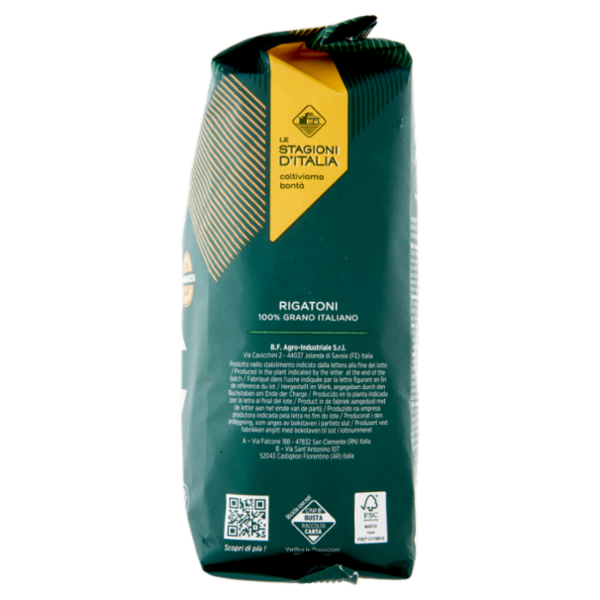 Le Stagioni d'Italia Rigatoni N° 71 500 g