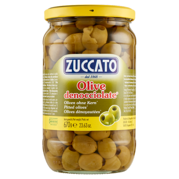 Zuccato Olive denocciolate* 670 g