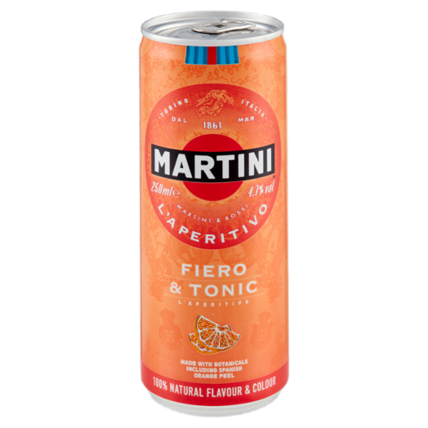 Martini l'Aperitivo Fiero & Tonic 250 ml