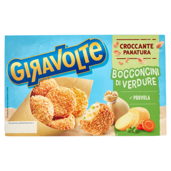 Giravolte Bocconcini di Verdure Provola 6 x 28 g