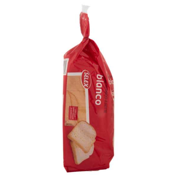 Selex Pane Morbido Bianco a Fette 400 g