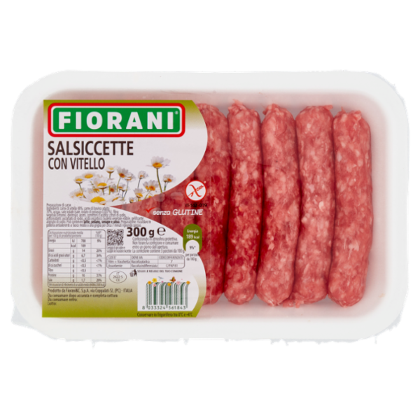 Fiorani Salsiccette con Vitello 300 g