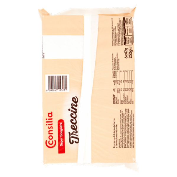 Consilia Saper Scegliere Treccine 6x42 g