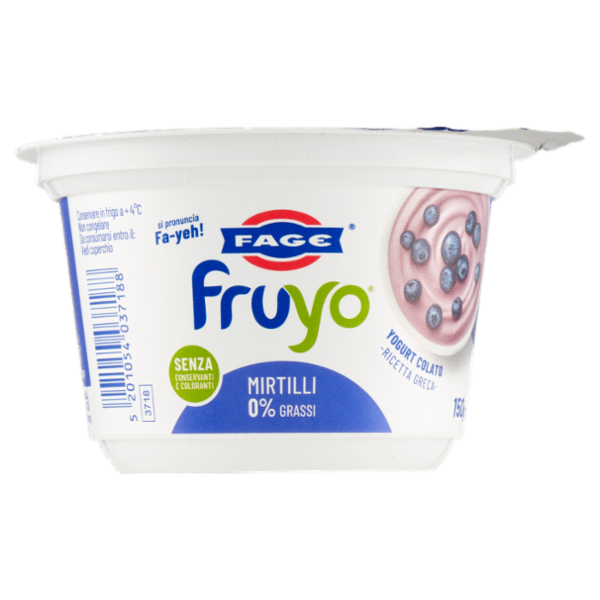 Fage fruyo Mirtilli 0% Grassi 150 g