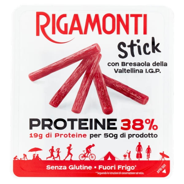 Rigamonti Stick con Bresaola della Valtellina I.G.P. 50 g