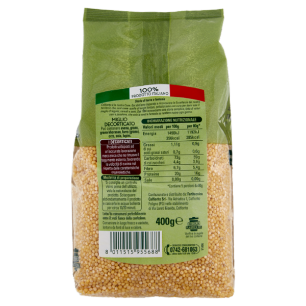 Colfiorito Miglio Decorticato 400 g