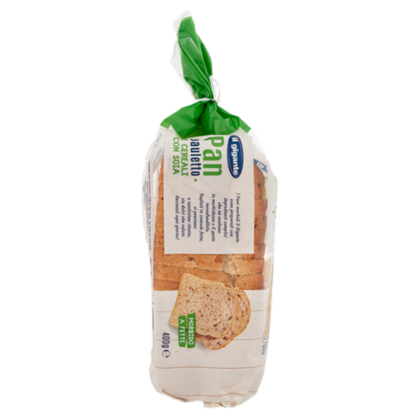 IL GIGANTE Pan bauletto 8 Cereali con Soia 400 g