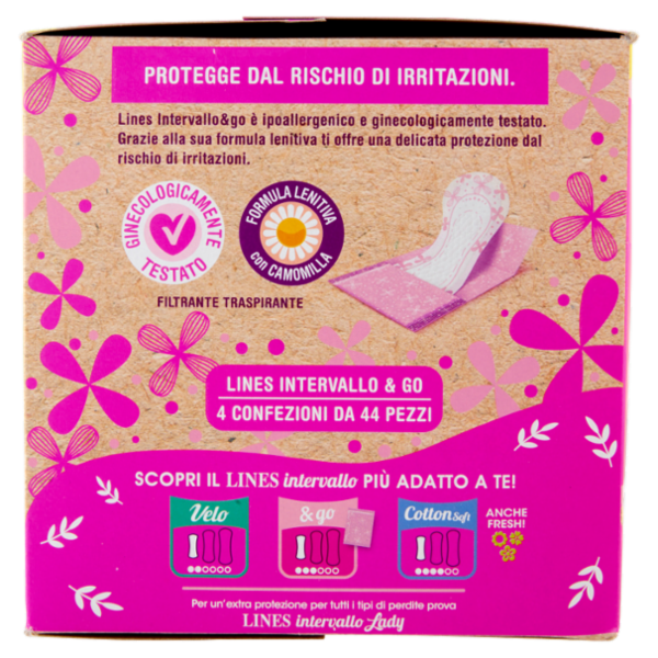 Lines intervallo & go Regular 160+16 pz