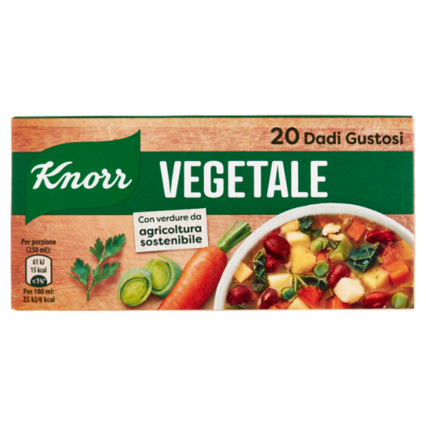 Knorr Vegetale 20 Dadi 200 g