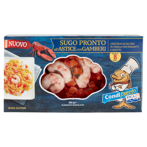 Esca Condipresto Sugo Pronto all'Astice con Gamberi 350 g