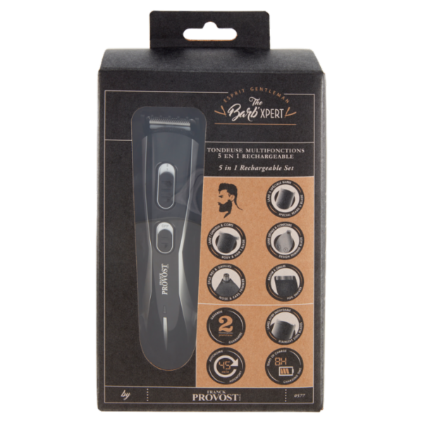 The Barb'Xpert Tondeuse Multifonctions 5 en 1 Rechargeable