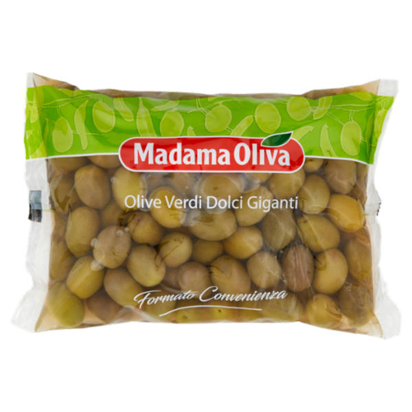 Madama Oliva Olive Verdi Dolci Giganti 1600 g