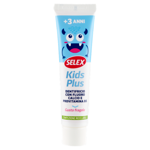 Selex Dentifricio Kids Plus +3 Anni 50 ml