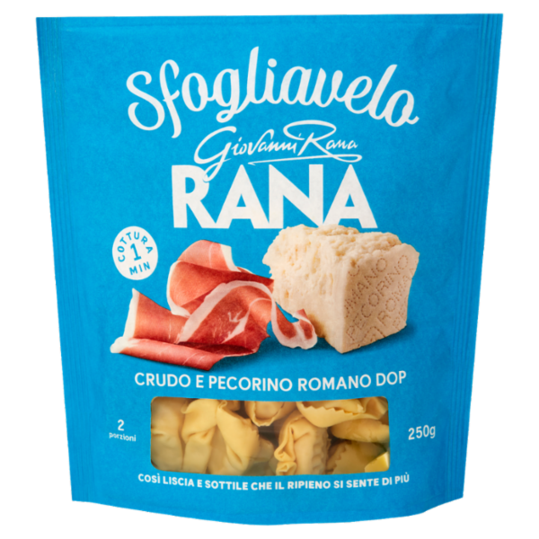 Giovanni Rana Sfogliavelo Crudo e Pecorino Romano DOP 250 g