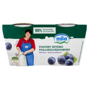 Mila Yogurt Intero Mirtillo 2 x 125 g
