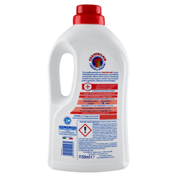 Chanteclair Lavatrice Igienizzante 1150 ml
