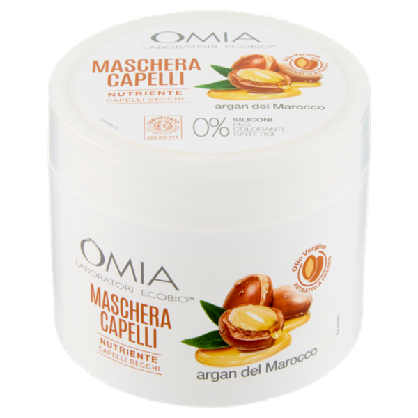 Omia Laboratoires eco biologica Maschera Capelli olio di argan 250 ml