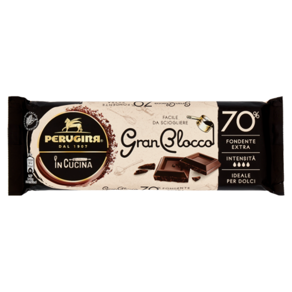 PERUGINA GranBlocco 70% Tavoletta Cioccolato Fondente Extra 150g