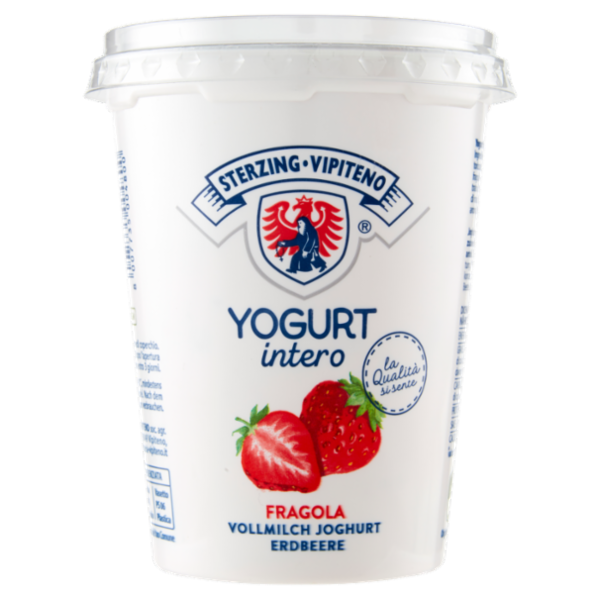 Sterzing Vipiteno Yogurt intero Fragola 500 g