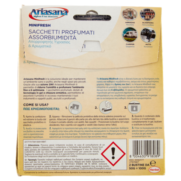 ARIASANA Minifresh Comfort 100 g
