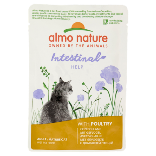 almo nature holistic Digestive Help Adult Cat con Pollame 70 g