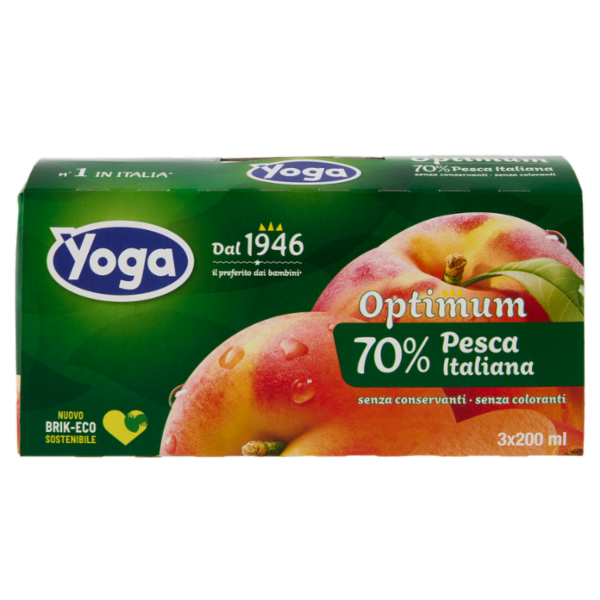 Yoga Optimum 70% Pesca Italiana 3 x 200 ml