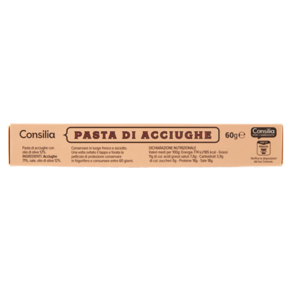Consilia Pasta di Acciughe con Olio di Oliva 60 g