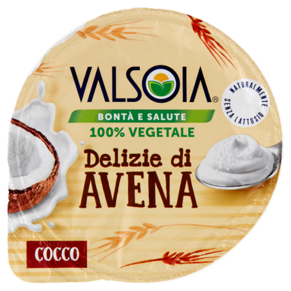 Valsoia Bontà e Salute Delizie di Avena - Cocco 150g