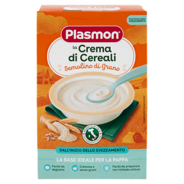 Plasmon la Crema di Cereali Semolino di Grano 230 g