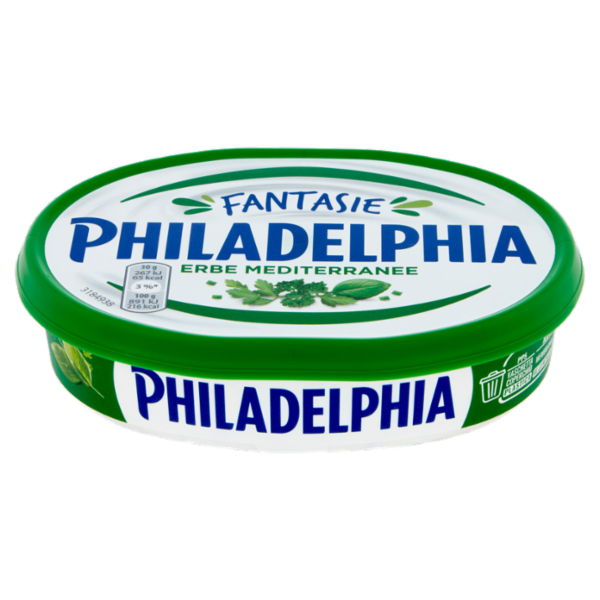 Philadelphia formaggio fresco spalmabile con Erbe Mediterranee - 150 g