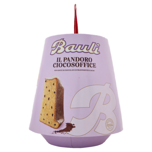 Bauli CiocoSoffice il Pandoro con Cioccolato Extrafondente 750 g