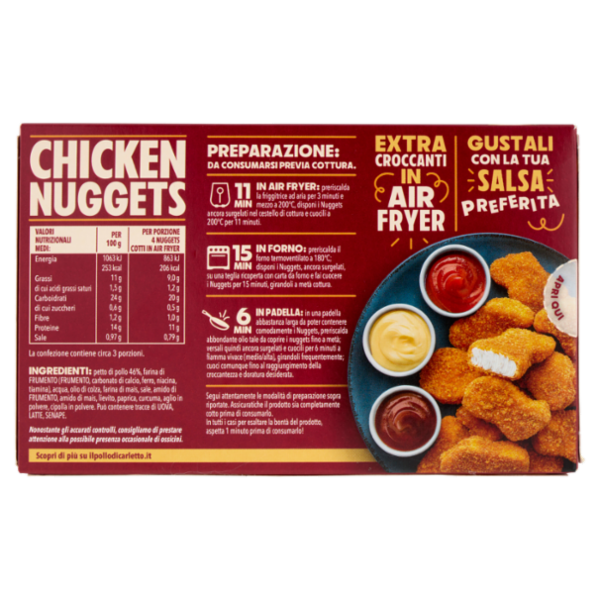 Carletto Findus Chicken Nuggets 250 g