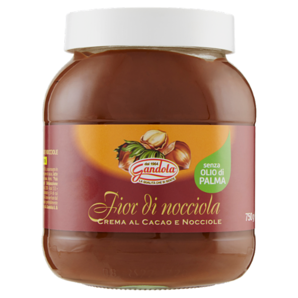 Gandola Fior di nocciola Crema al Cacao e Nocciole 750 g