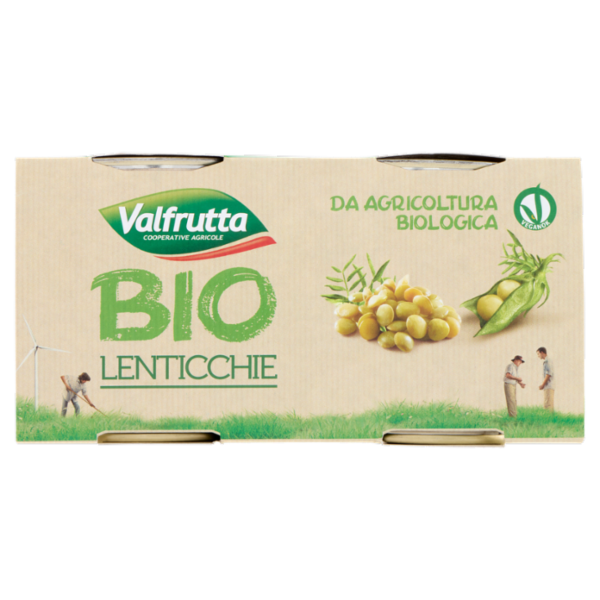 Valfrutta Bio Lenticchie 2 x 400 g
