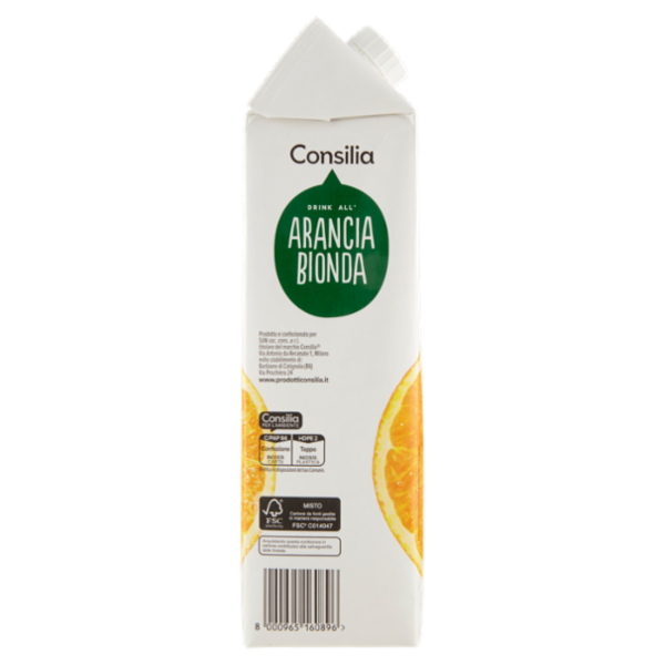 Consilia Succo Arancia Bionda 1,5 L