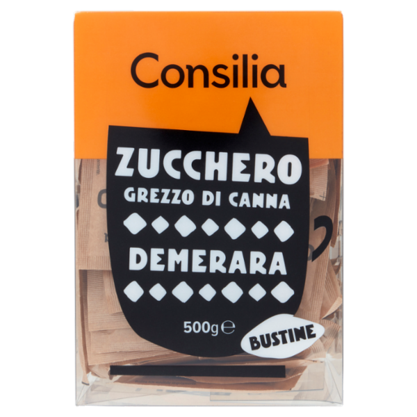 Consilia Zucchero di Canna Grezzo Demerara 500 g