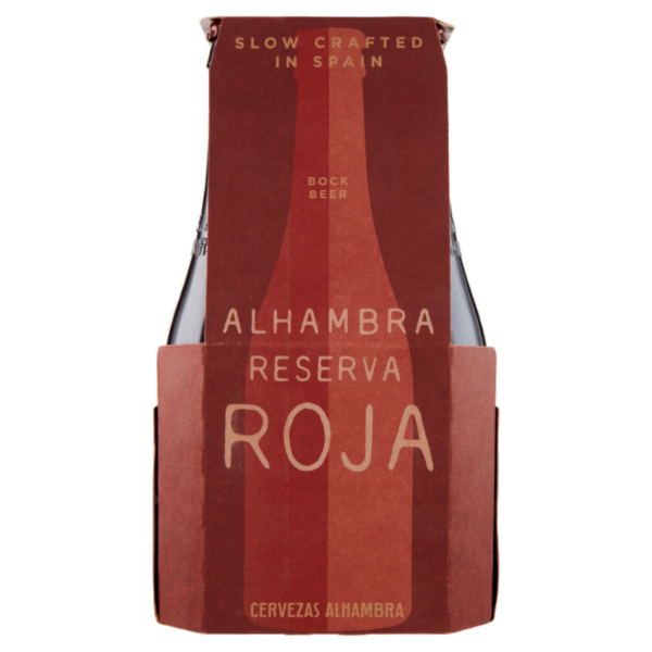 Cervezas Alhambra Alhambra Reserva Roja 4 x 33 cl